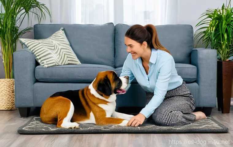 세인트 버나드의 체력 - **Prompt 2: Enduring Mountain Explorer**
    "A powerful and resilient Saint Bernard stands confiden...